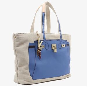 V 73 authentic birkin bag camo tote